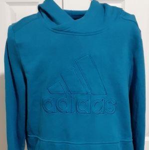 Women's Adidas Fleece Lined Hooded Sweatshirt Size L